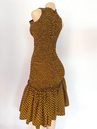 Elastic/ stretchy asymmetrical dress- Bibi