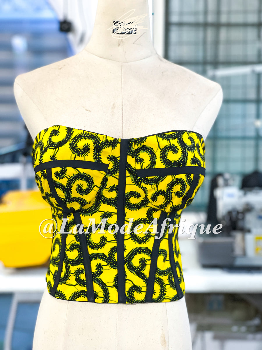 Akole corset top – La Mode Afrique