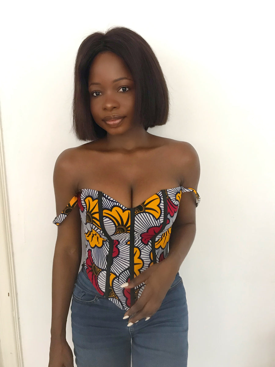Bustier corset top – La Mode Afrique