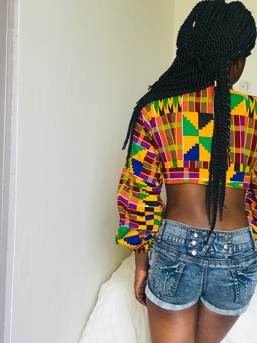 Sika- Crop top – La Mode Afrique