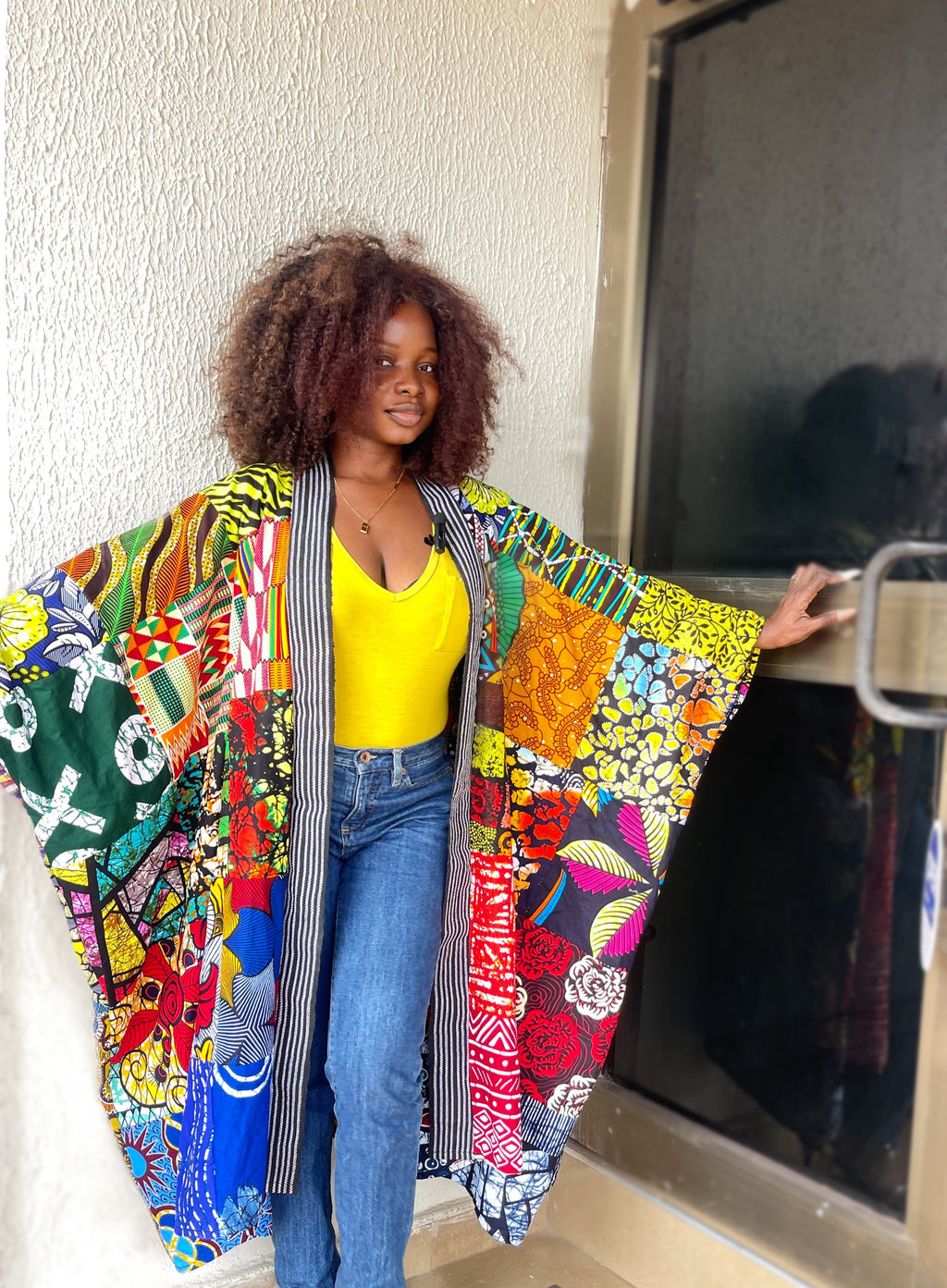 My kimono of many colors