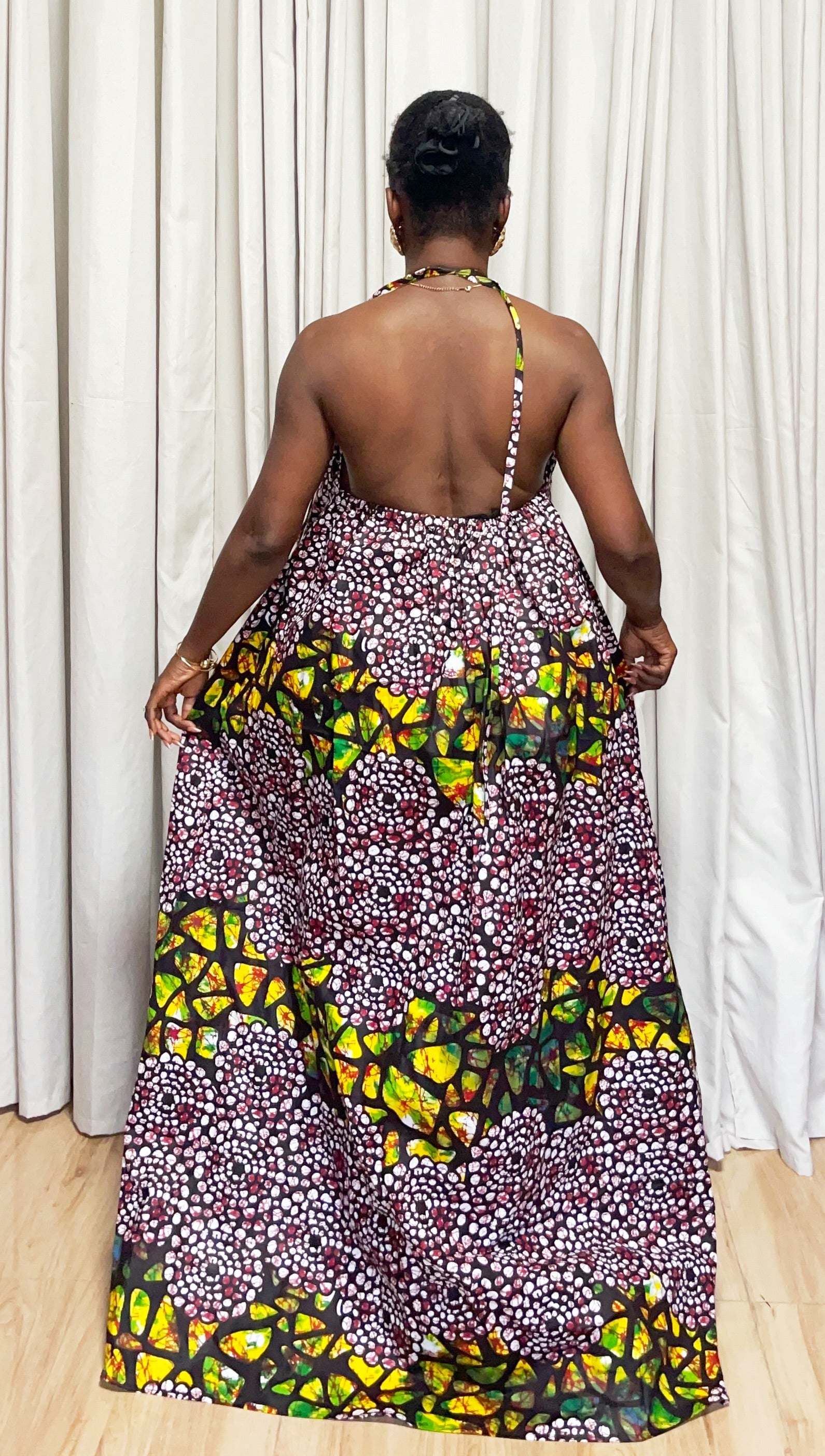 Maxi dress ( one size fit up to 2XL ) La Mode Afrique Maxi dress ( one size fit up to 2XL ) La Mode Afrique