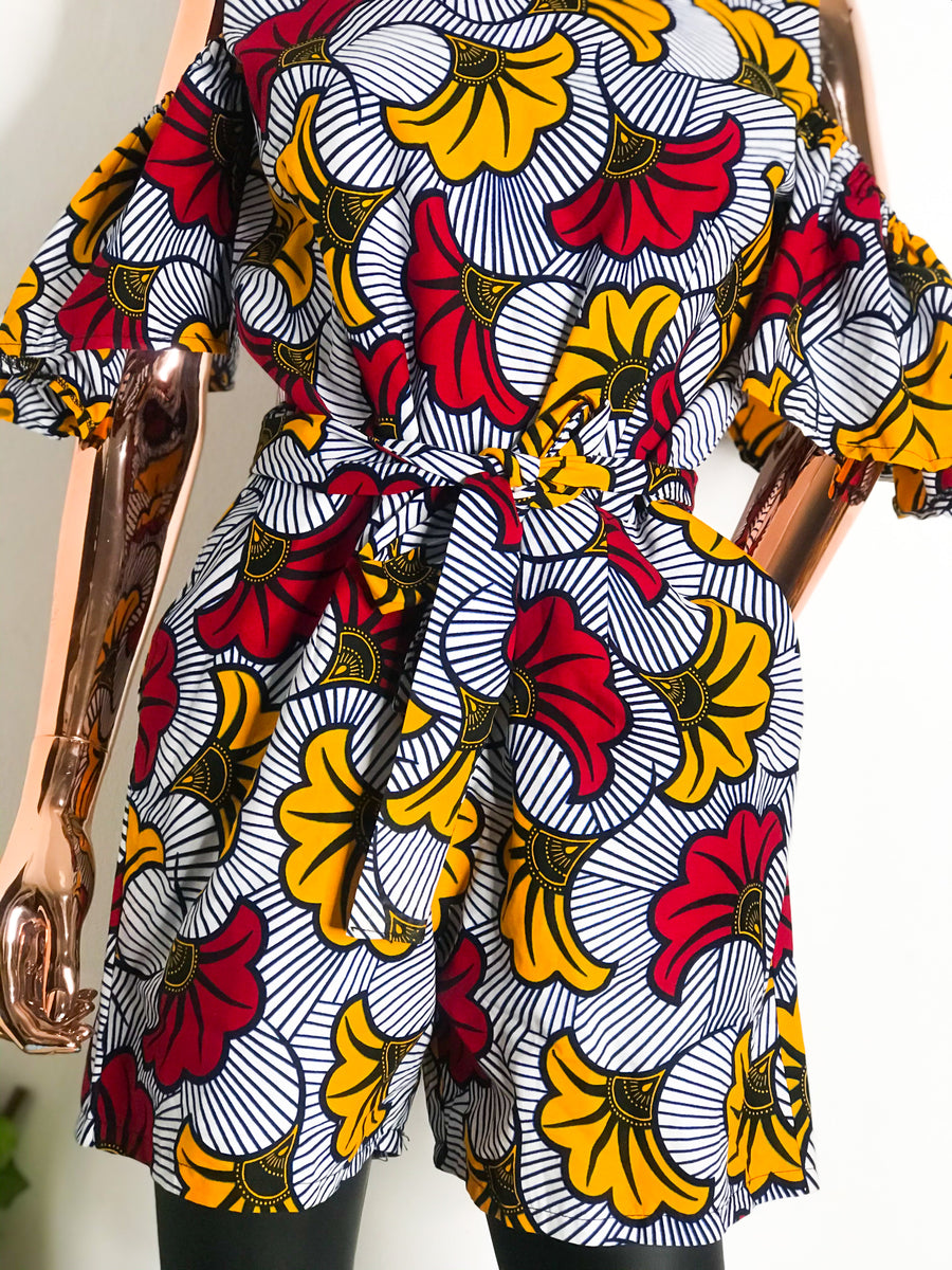 LILIAN ROMPER/JUMPSUIT – La Mode Afrique