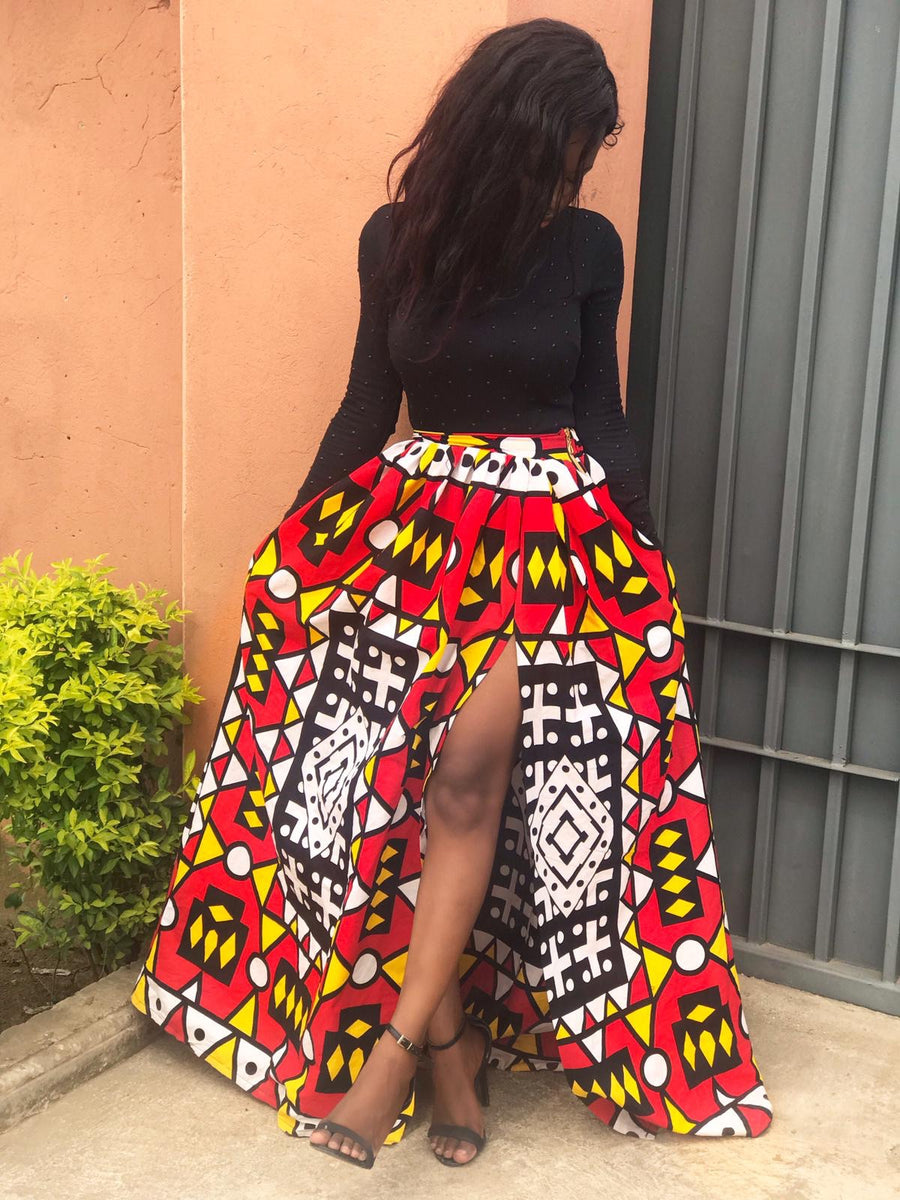 Nubian queen Maxi skirt – La Mode Afrique