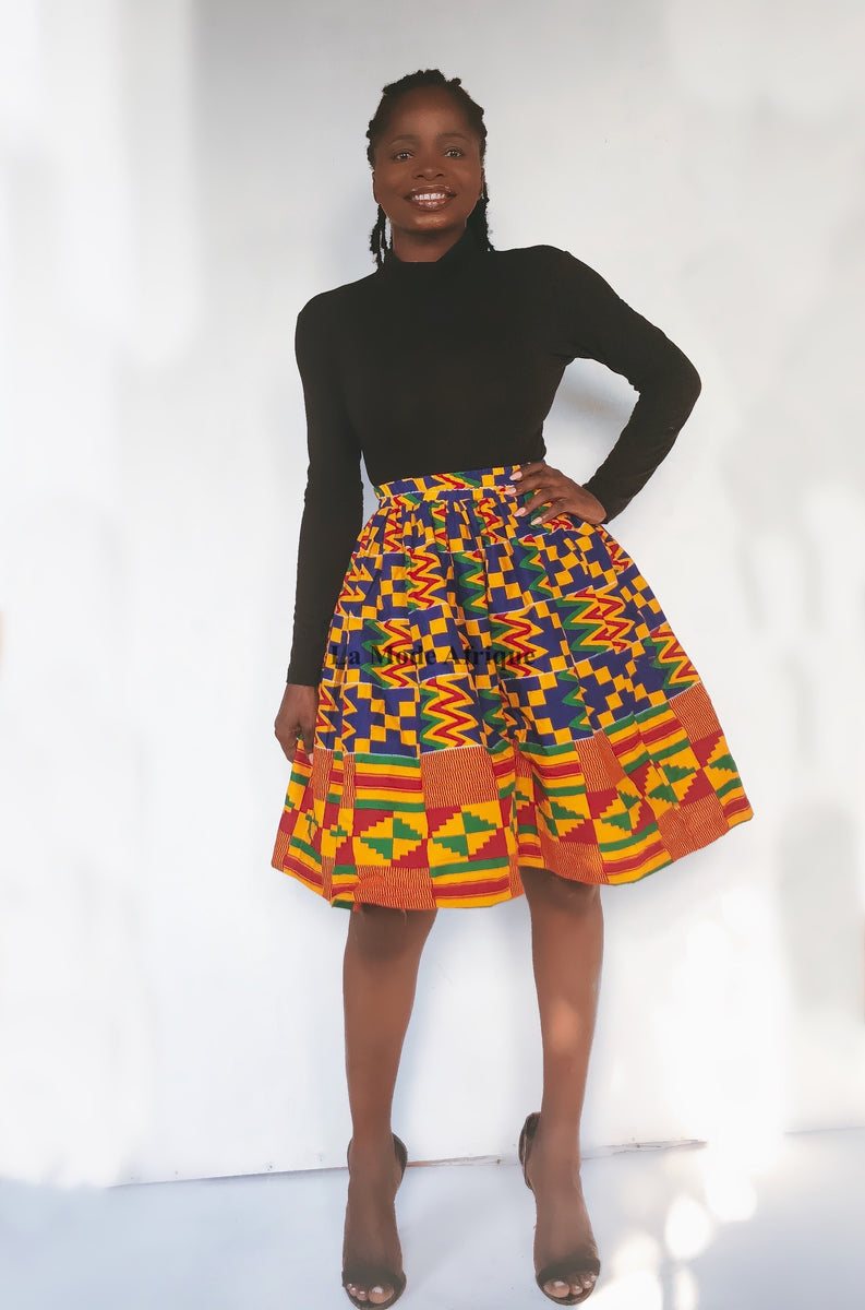 KENTE SKIRT- ROYALTY – La Mode Afrique